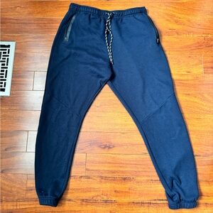 Men's Navy Jogger Pants